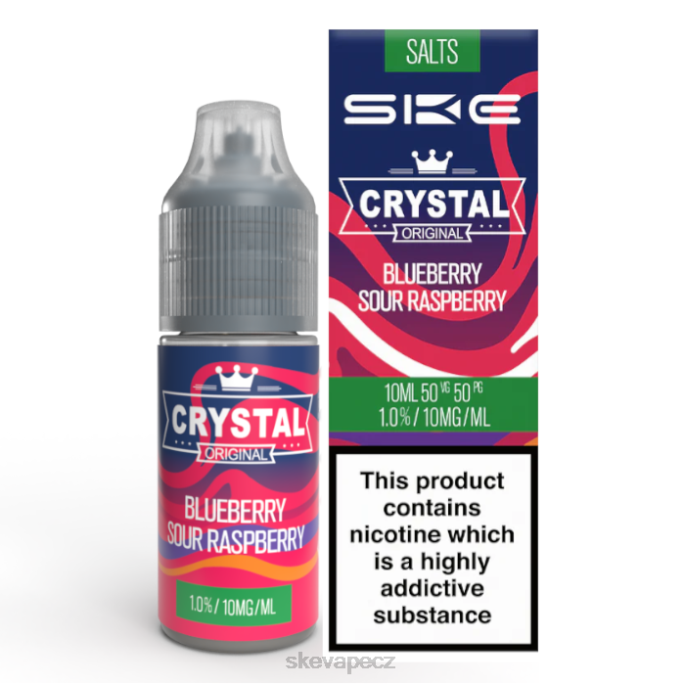 SKE krystalická sůl - 10ml borůvka kyselá malina | SKE Vape Website R8LR113
