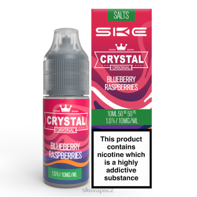 SKE krystalická sůl - 10ml borůvka maliny | SKE Vape Praha R8LR112