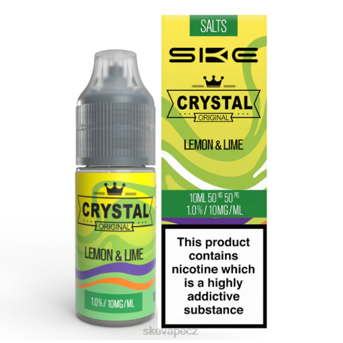 SKE krystalická sůl - 10ml citron limetka | SKE Vape Authentication R8LR116