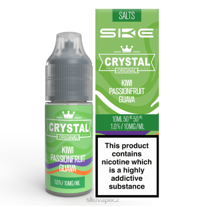 SKE krystalická sůl - 10ml kiwi mučenka guava | SKE Vape Crystal R8LR115