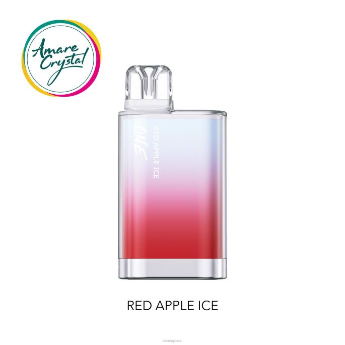 SKE amare crystal one vape na jedno použití červené jablko led | SKE Vape Pen R8LR29